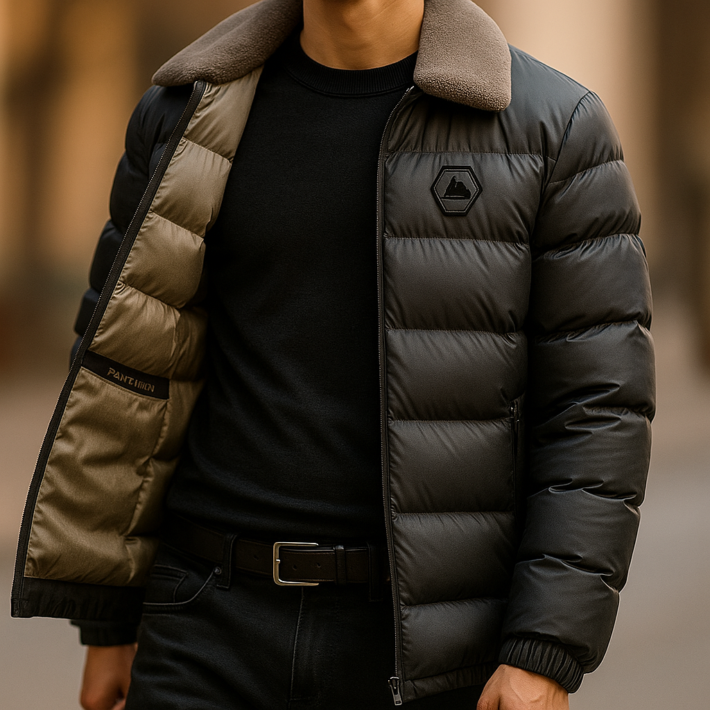 VESTE D'HIVER MATELASSÉE POUR HOMME